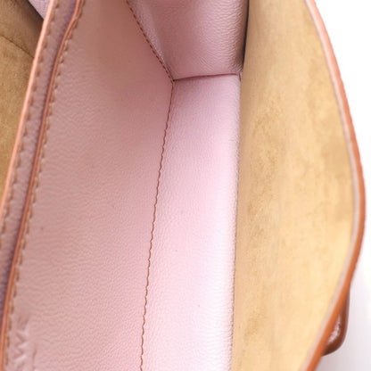 Loewe Barcelona Shoulder Bag Light Pink Leather Gold