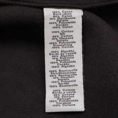 Hermes Nylon Trim Zip Up Hoodie