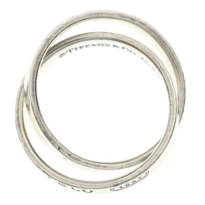 Tiffany & Co Interlocking Circle Ring Silver Rows