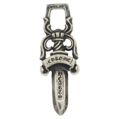 Chrome Hearts 10 Dagger Pendant Top Silver