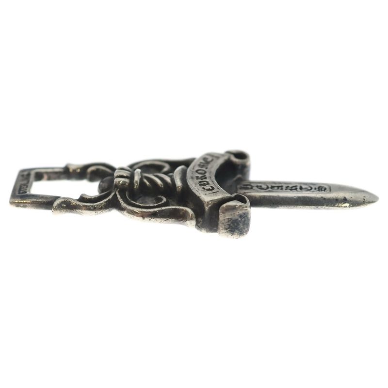 Chrome Hearts 10 Dagger Pendant Top Silver