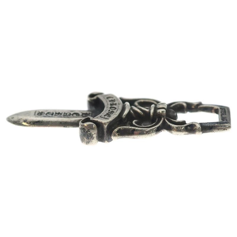 Chrome Hearts 10 Dagger Pendant Top Silver