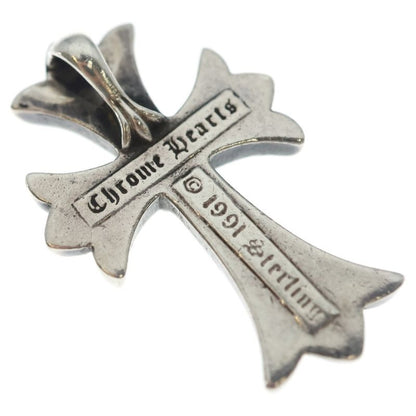 Chrome Hearts CH Crs Sml Small CH Cross Pendant Top Silver