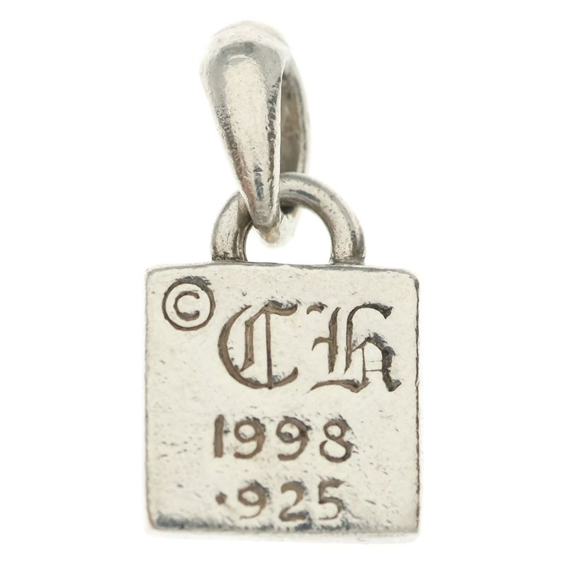 Chrome Hearts Framed CH Plus Charm Pendant Top Silver