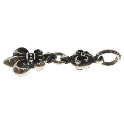 Chrome Hearts BS Fleur 1 Ball BS Charm Pendant Top Silver
