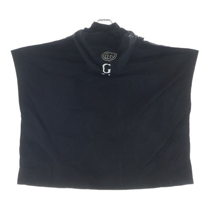 Gucci Vintage Logo Nylon Cape Raincoat Black