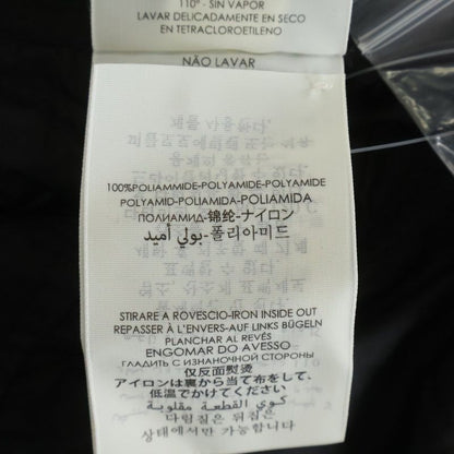 Gucci Vintage Logo Nylon Cape Raincoat Black