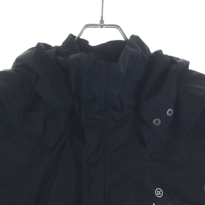 Gucci Vintage Logo Nylon Cape Raincoat Black