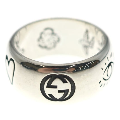 Gucci Blind for Love Ring 925 Sterling Silver