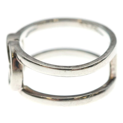Gucci Interlocking Ring 925 Sterling Silver