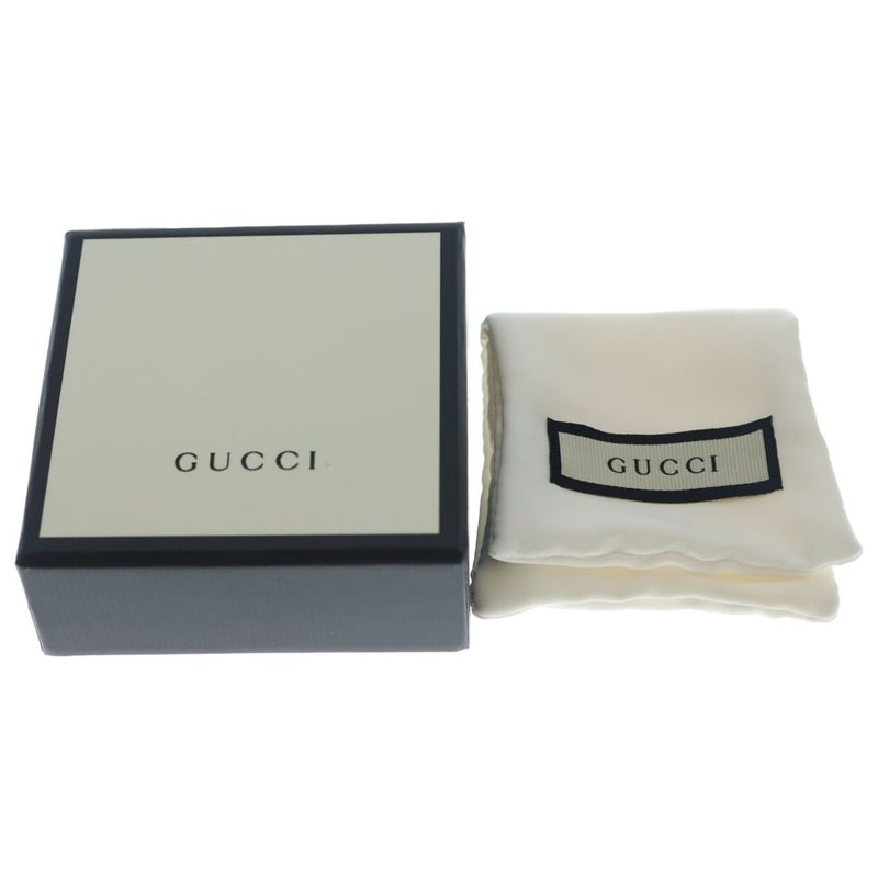 Gucci Interlocking Ring 925 Sterling Silver