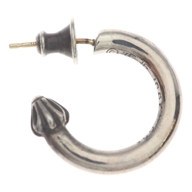Chrome Hearts Hoop Plain Earrings Silver