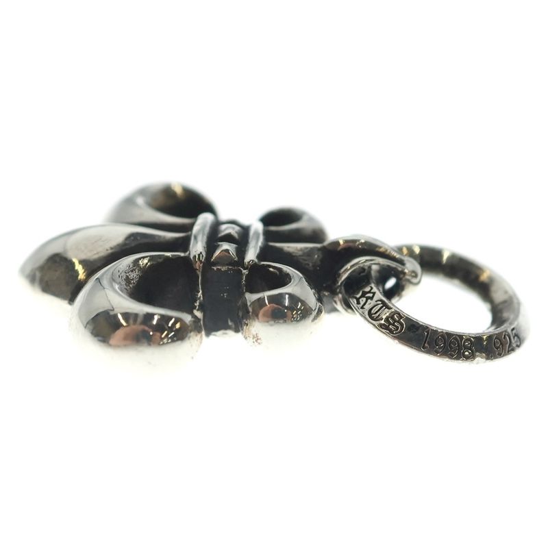 Chrome Hearts BS Fluer Charm BS Silver Necklace Top