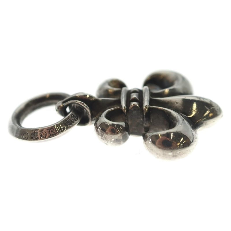 Chrome Hearts BS Fluer Charm BS Silver Necklace Top