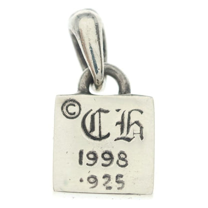 Chrome Hearts Framed Heart Charm Pendant Top Silver
