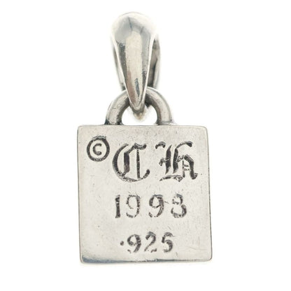 Chrome Hearts Framed CH Plus Charm Pendant Top Silver