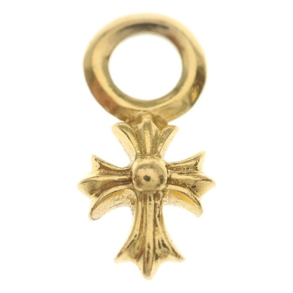 Chrome Hearts 22k Stack CH Cross Charm Pendant Top Gold