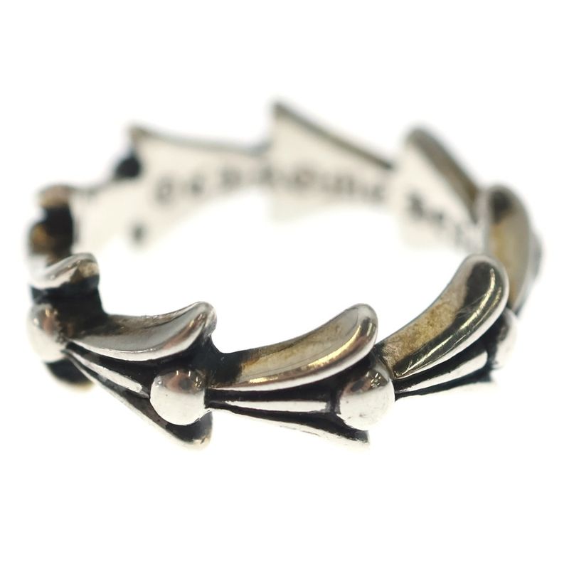 Chrome Hearts Cross Tail Silver Ring