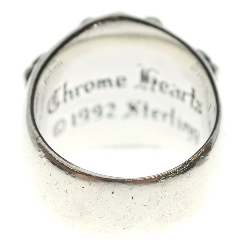 Chrome Hearts Keeper Ring Silver