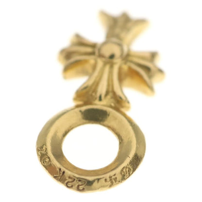 Chrome Hearts 22k Stack CH Cross Charm Gold Keychain