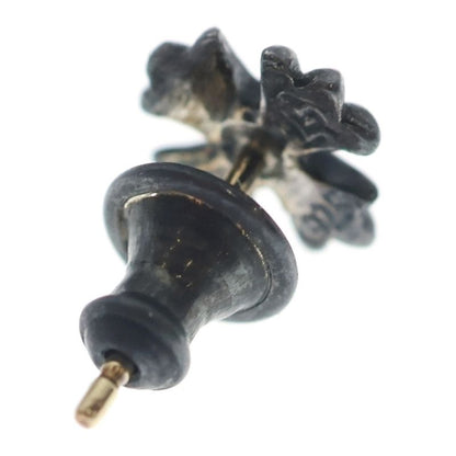 Chrome Hearts No2 CH Pls CH Plus Stud Earrings Silver