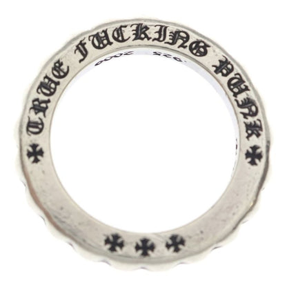 Chrome Hearts Tfp Pnk Big True Fuckin Punk Big Ring Silver