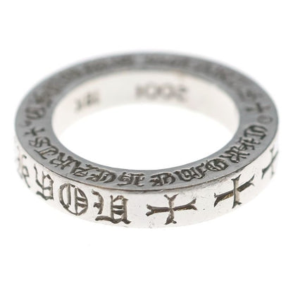 Chrome Hearts mm Spacer Fuck You Ring White Gold