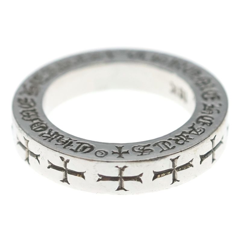 Chrome Hearts mm Spacer Fuck You Ring White Gold