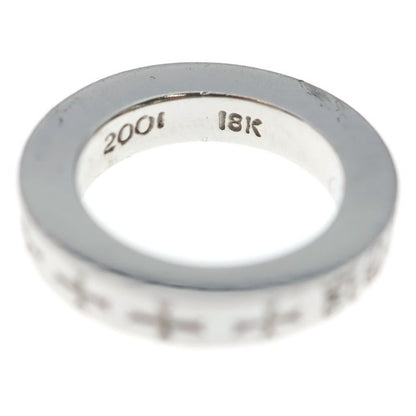 Chrome Hearts mm Spacer Fuck You Ring White Gold