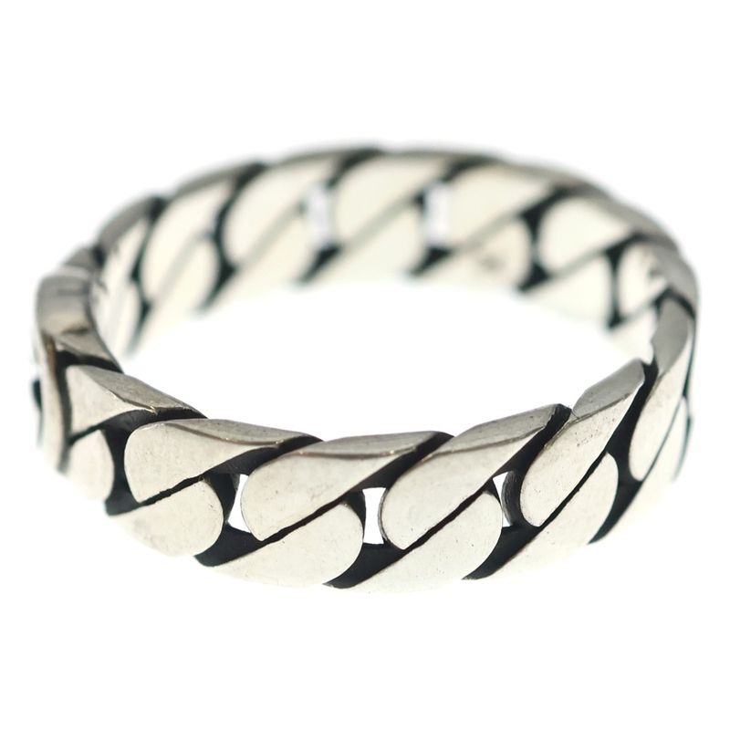 Gucci Interlocking Wide Ring Silver