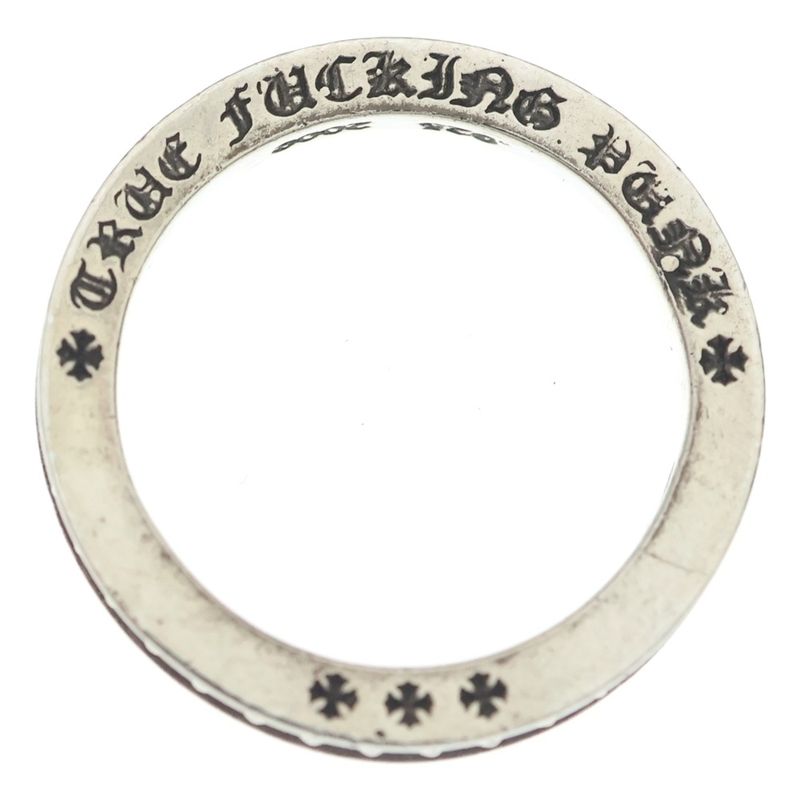 Chrome Hearts Tfp Pnk Bby True Fuckin Punk Baby Ring Silver