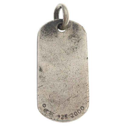 Chrome Hearts Raised Star Dogtag Dog Tag la Limited Silver Necklace Top