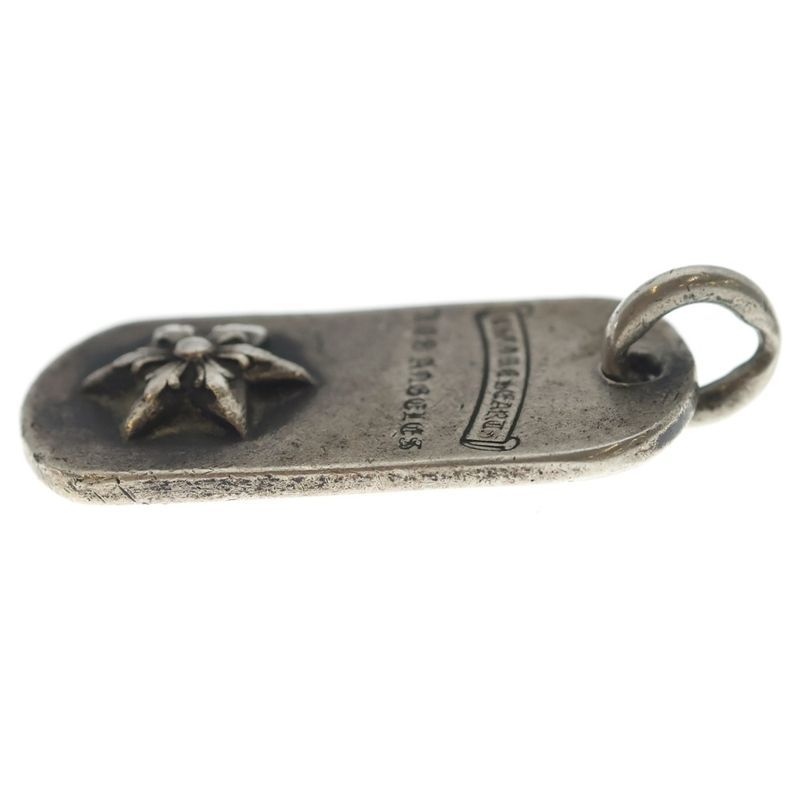 Chrome Hearts Raised Star Dogtag Dog Tag la Limited Silver Necklace Top