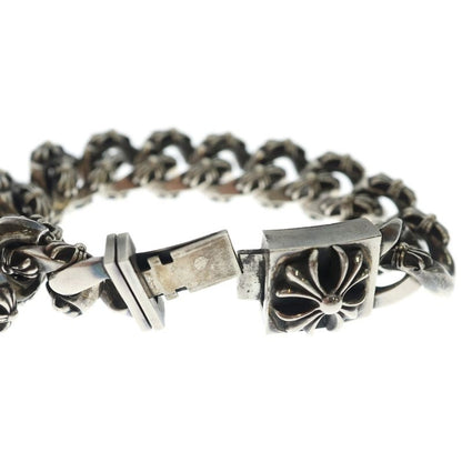 Chrome Hearts EX Fncy Chx Large Box ID Silver Bracelet