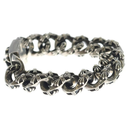 Chrome Hearts EX Fncy Chx Large Box ID Silver Bracelet