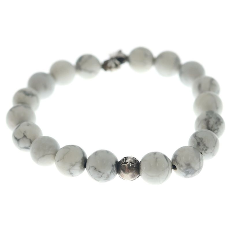 Chrome Hearts 8 mm Bead Bracelet Stack CH
