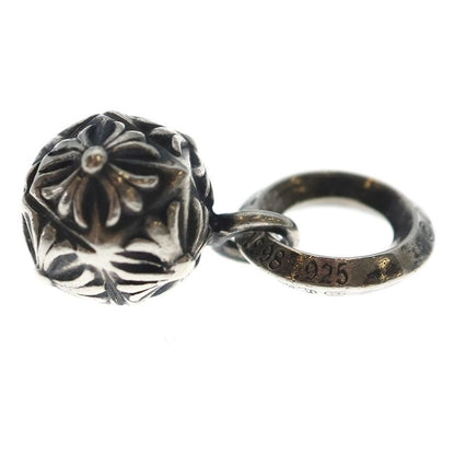 Chrome Hearts Pyramid Plus Ball Pendant Top Silver
