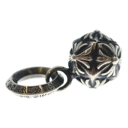 Chrome Hearts Pyramid Plus Ball Pendant Top Silver