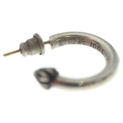 Chrome Hearts Hoop Plain Earrings Silver