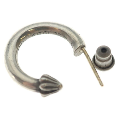 Chrome Hearts Hoop Plain Earrings Silver