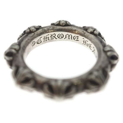 Chrome Hearts Cross Band Ring Silver