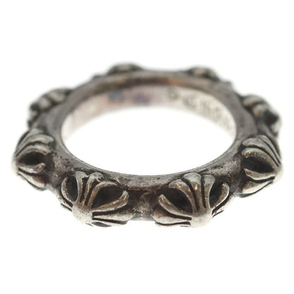 Chrome Hearts Cross Band Ring Silver
