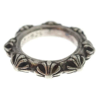 Chrome Hearts Cross Band Ring Silver