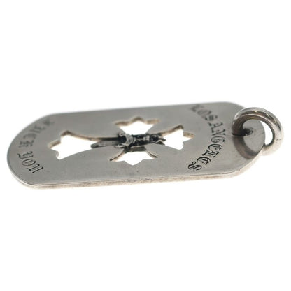 Chrome Hearts D Tag Lrg Ltd la Limited Large Dog Tag Necklace Top