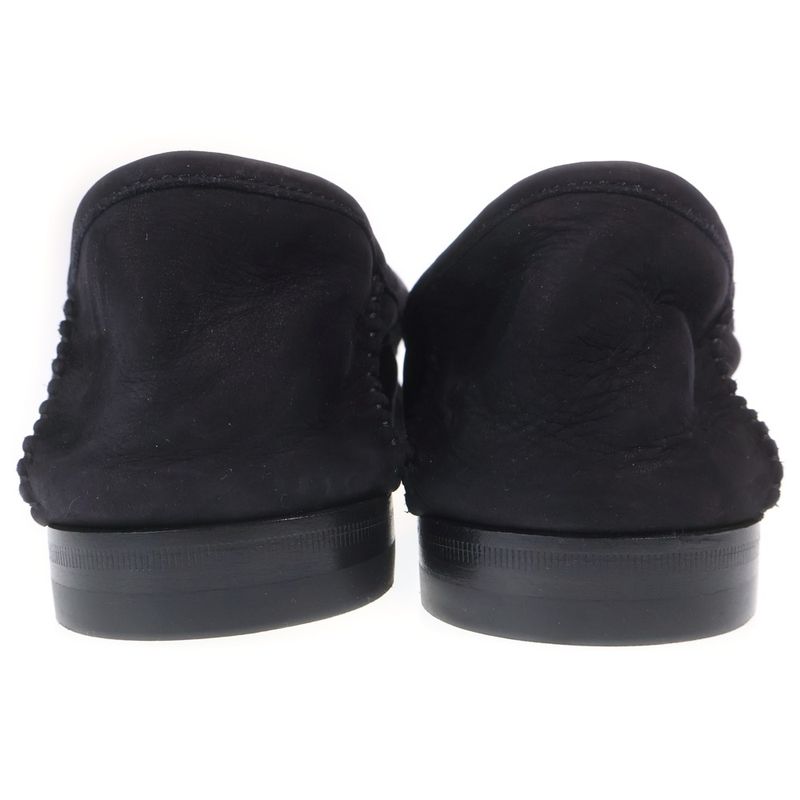 Gucci Horsebit Loafer Leather Loafers Low Cut Shoes Black