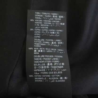 Saint Laurent Paris Italian Velvet Tiered Jacket Black