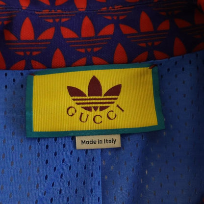 Gucci Adidas Double and Trefoil Print Zip Up Jacket and Zip Up Track