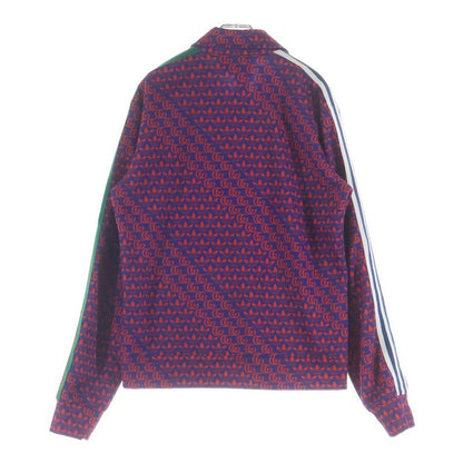 Gucci Adidas Double and Trefoil Print Zip Up Jacket and Zip Up Track