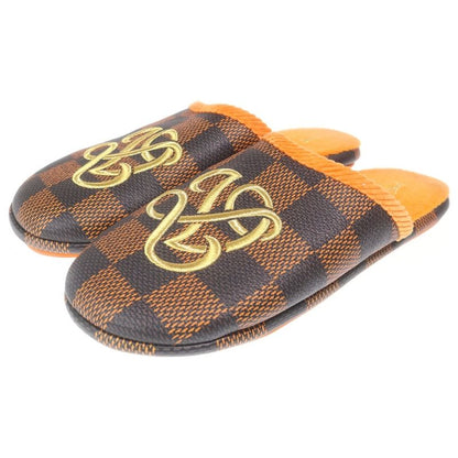 Louis Vuitton Palace Line Damier Mule Sandals Brown