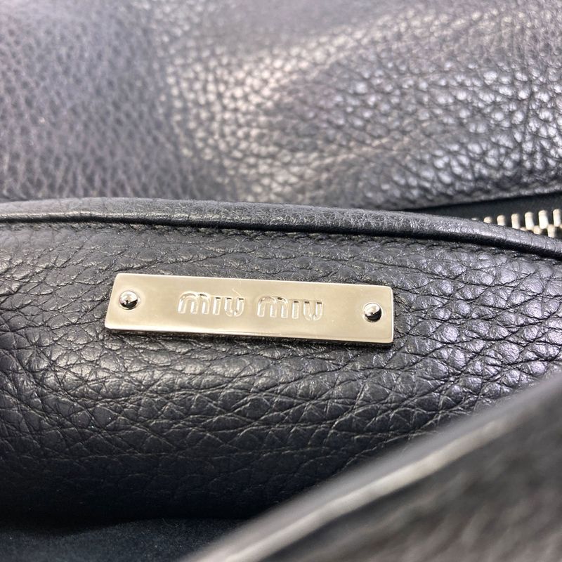 Miu Miu Long Shoulder Bag Leather